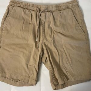Forever 21 Men’s Size Medium Khaki Drawstring Shorts